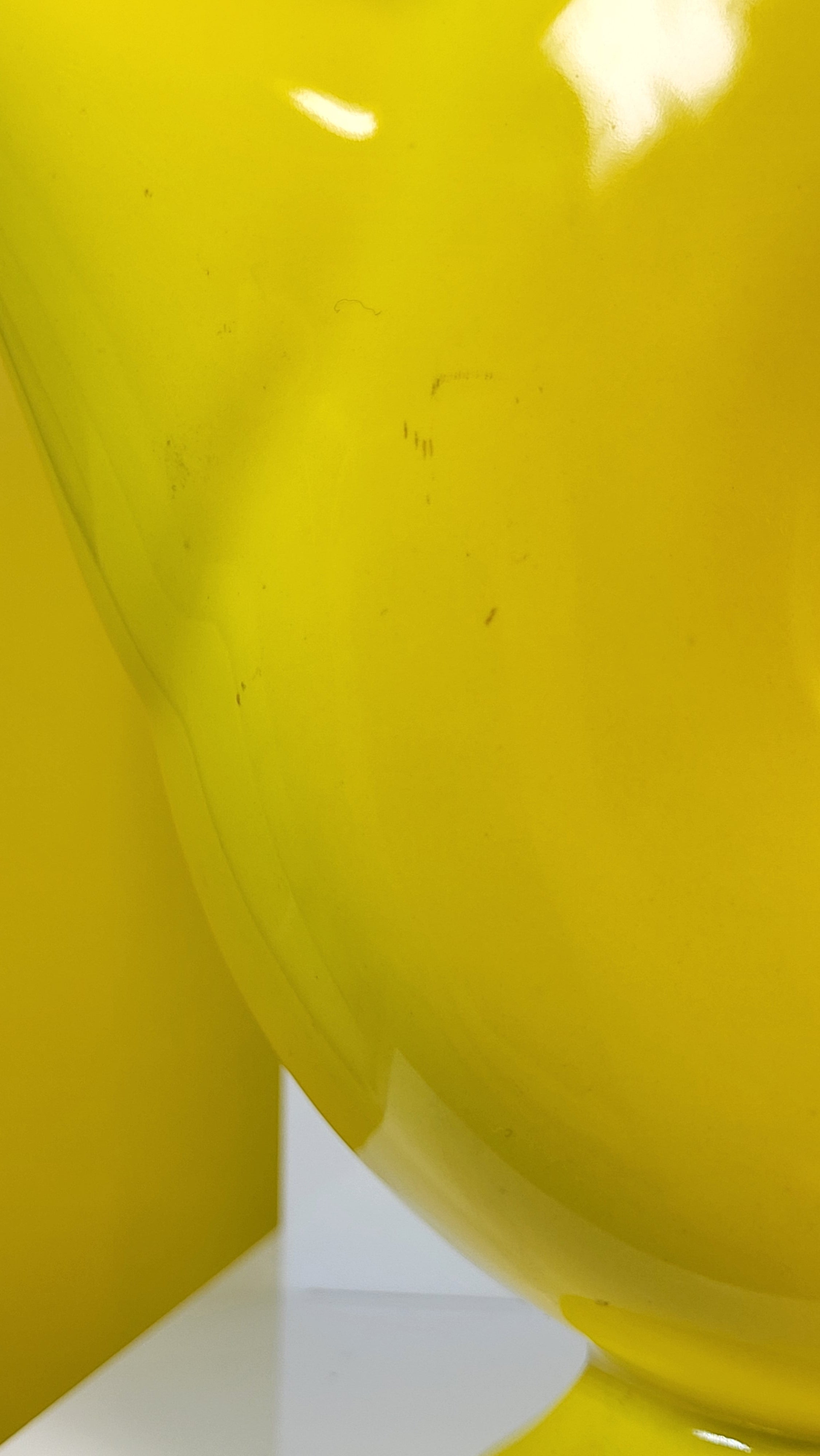 Vintage Hall Classics Canary Yellow "Donut" Teapot – 6-Cup Capacity – Excellent Condition